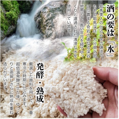 米焼酎　耶馬美人25度　 1,800ml×2