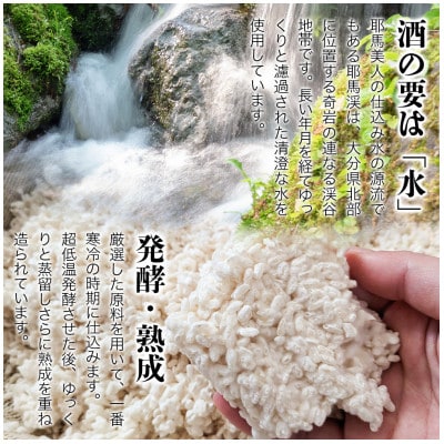 米焼酎　耶馬美人25度　 1,800ml×3