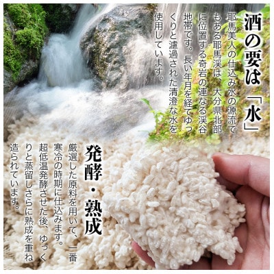 米焼酎　耶馬美人20度　 1,800ml×4