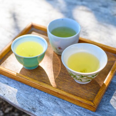 一心園の釜炒り茶大袋10kg【A-100】