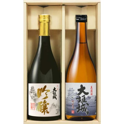 武内酒造「大垣城」　吟醸・純米　720ml×2本　のみくらべセット