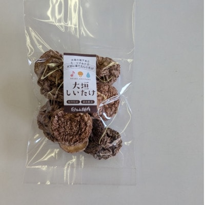 【訳あり】希少な国産乾燥しいたけ 丸型 計100g(20g×5袋)
