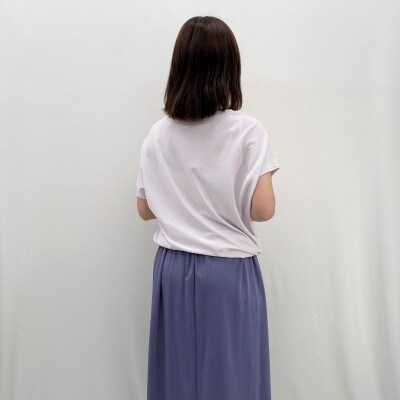 岐阜県大垣市【retricot-リトリコ-】バイアスTee　薄ピンク(1号サイズ)