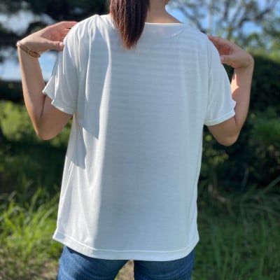 岐阜県大垣市【retricot-リトリコ-】ドレープTee&ボーダータンクトップ(フリーサイズ)