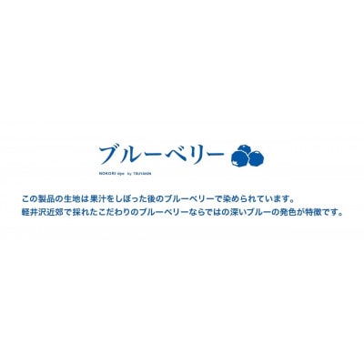 【中日ドラゴンズとのコラボアイテム】のこり染×ドアラポーチ　ブルーベリー