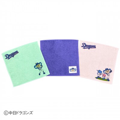 【中日ドラゴンズとのコラボアイテム】のこり染×ドアラミニタオル26　ほうれんそう