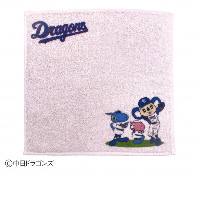【中日ドラゴンズとのコラボアイテム】のこり染×ドアラミニタオル26 さくら