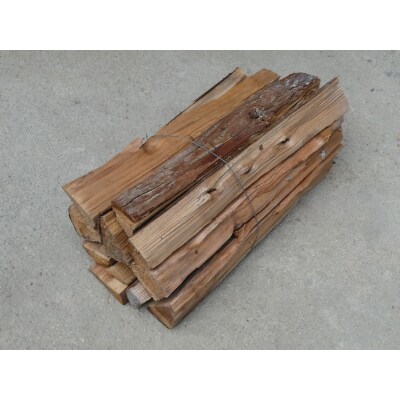 キャンプ用乾燥薪　広葉樹ミックス18kg(35cm～40cm)