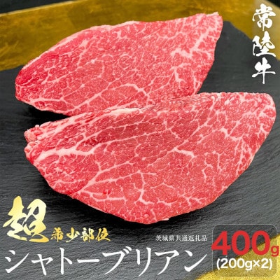 【常陸牛】シャトーブリアン計400g(200g×2枚) 茨城県共通返礼品