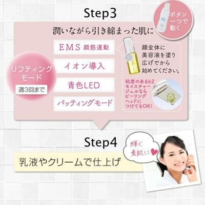 【ギフト包装対応】超音波 ウォーターピーリング 【 NEW 美ルルアクアルファ 】グロッシィホワイト