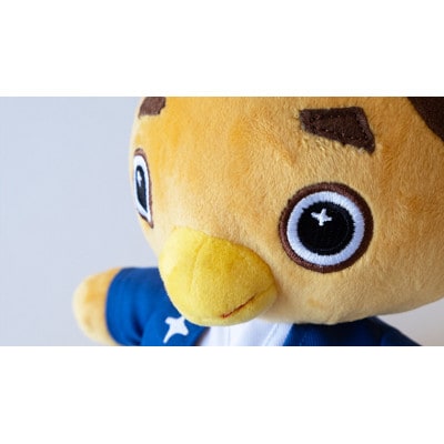 オリジナル「みらいりんぞうマスコット」ゆるキャラぬいぐるみ