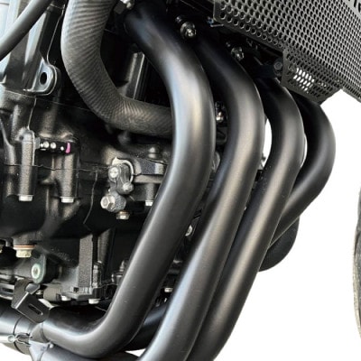 Z900RS ショート管マフラー ブラック