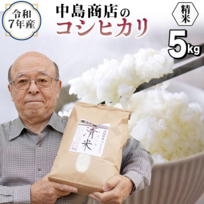 令和7年産 茨城県産 お米 こしひかり 5kg 精米