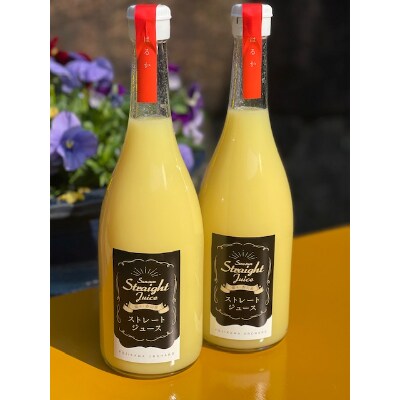 香川県産　無添加　はるか100%ストレートジュース720ml　2本セット
