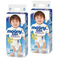 ムーニーマン 男の子用 ビッグサイズ 38枚入×2袋