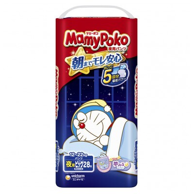 マミーポコ夜用パンツ ビッグ 28枚×4パック
