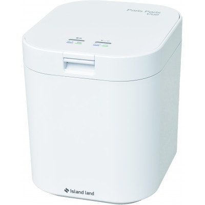 家庭用生ごみ減量乾燥機「パリパリキュー」 PPC-1KJ -WH(ホワイト)
