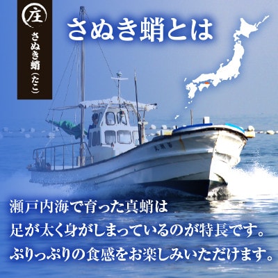 鮮度抜群!使い勝手いい!香川県産 たこ足生冷凍 2kg(8~12袋)(加熱用)