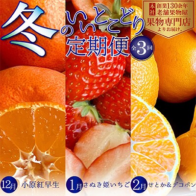 【発送月固定定期便】冬のいいとこどり定期便(12・1・2月)全3回