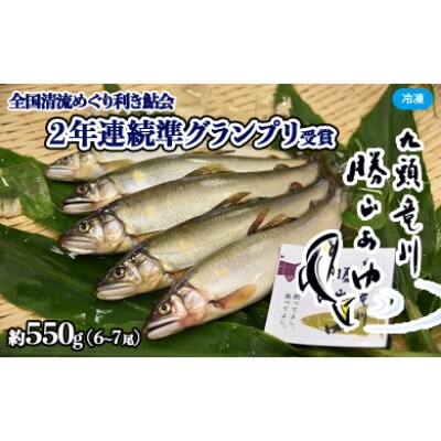 九頭竜川勝山あゆ　約550g　6～7尾