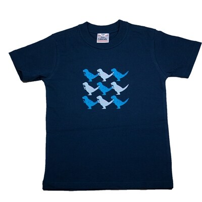 恐竜刺繍ボディバッグと子供用Tシャツ1点の2点セット 【G-4】