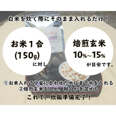赤とんぼの舞(米)300g30袋セット×焙煎玄米(900g)