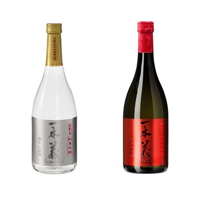 越前勝山便りセット B (甜潤系純米吟醸720ml×1本/袋吊り純米大吟醸720ml×1本)