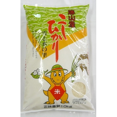2021年8月発送開始『定期便』 勝山のお米コシヒカリ10kg 全3回