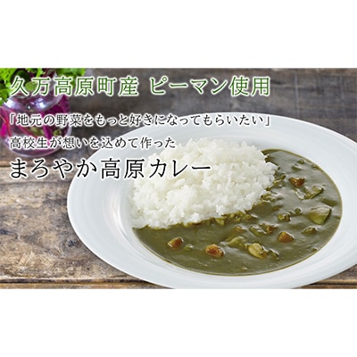 高校生応援ギフト　上浮穴高校「まろやか高原カレー/桃太郎とまとハヤシソース」<6箱セット>