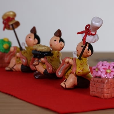 はーとのひな 5段、仕丁