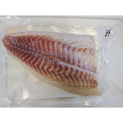 愛媛県産養殖真鯛フィレ2枚(お頭付き冷凍)