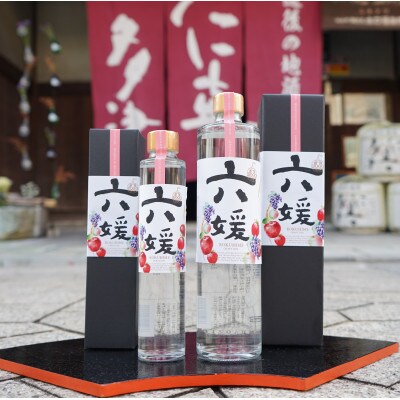道後ジン　六媛　500ml