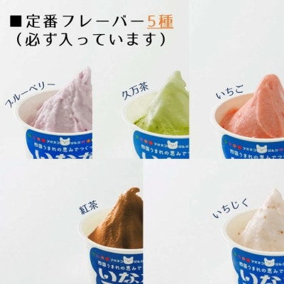 愛媛のご当地アイスセット(9種×2個 計18個入)