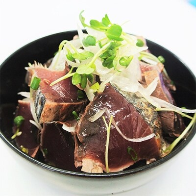 指宿 カツオ堪能セット(カツオのたたき1.2㎏~1.8kg+茶節)
