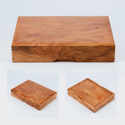 【屋久杉で創った】文箱(130-1063)