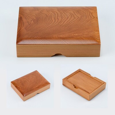 【屋久杉で創った】文箱はがきサイズ(022-1064)