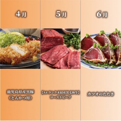 【全12回定期便】指宿のたまて箱乙姫コース(Z300-662)