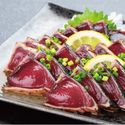 カツオ炭焼タタキとごちそうさつま揚げセット(A-365)