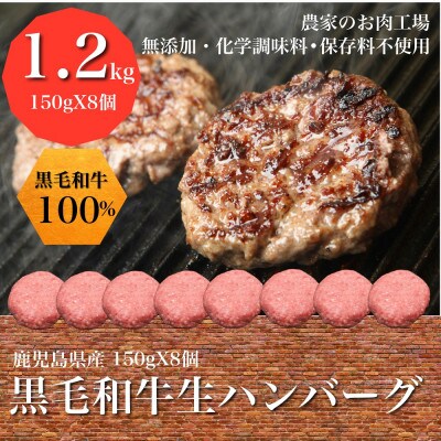 黒毛和牛100%生ハンバーグ(013-1253)