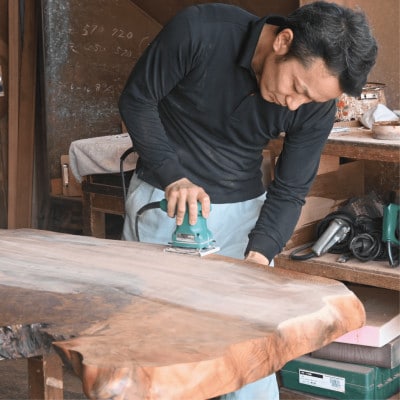 【屋久杉で創った】階段たんす(440-1053)
