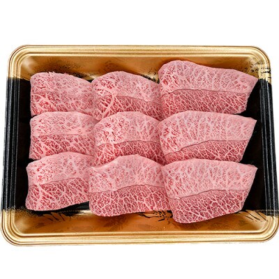 鹿児島県産黒毛和牛5等級ミスジ600g焼肉用(016-1075)