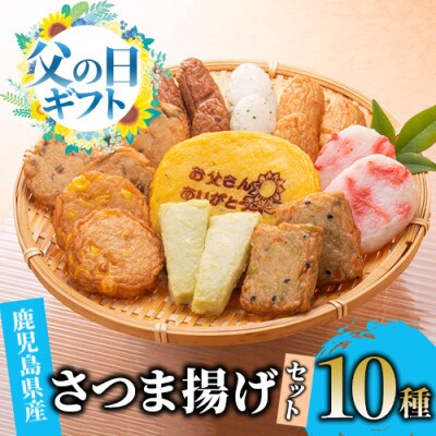 【父の日ギフト】お父さん想いのさつま揚げセット(011-356f)