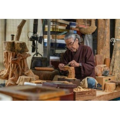 【新生活ギフト】薩摩つげ櫛(解櫛)・手作り布ケースセット※約10.5cm(029-1111n)