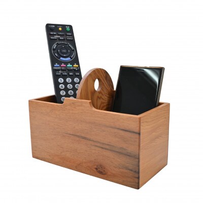 【父の日ギフト】【屋久杉で創った】リモコンラック(018-1052f)