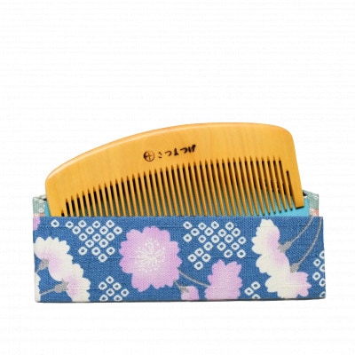 【母の日ギフト】【鹿児島県指定伝統的工芸品】薩摩つげ櫛(解櫛)※約10.5cm(029-1111m)
