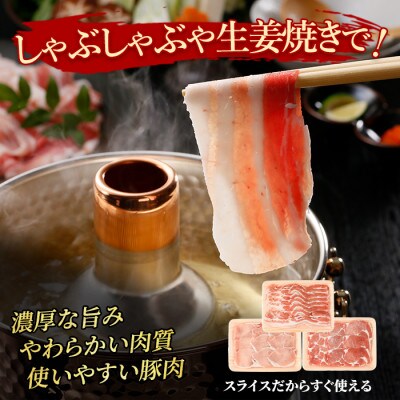 鹿児島茶美豚スライスセット1.8kg(IB045-005)C-3201