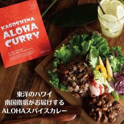 【お試し】黒毛和牛ALOHAスパイスカレー 200g×1袋(006-1669)