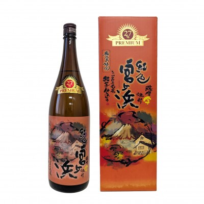 本格芋焼酎27度 紅色宮ヶ浜プレミアム1800ml(011-1897)