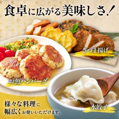 お魚ハンバーグ・お魚水餃子セット(010-1988)