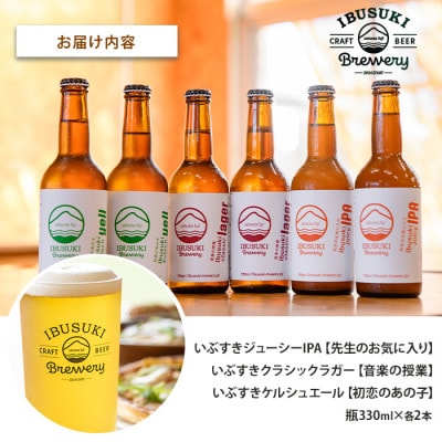 クラフトビール 3種 各2本 (018-2025)
